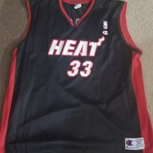 Alonzo Mourning Miami Heat Jersey